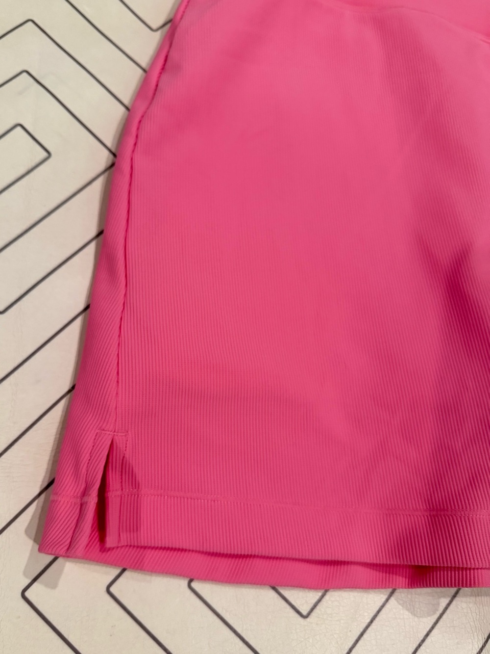 All Access Pink Ribbed Skort - Picture 3 of 10
